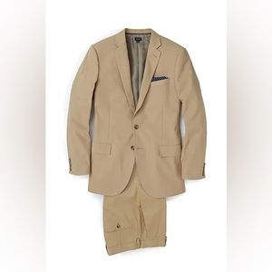J CREW LUDLOW SLIM FIT SUIT JACKET IN CREAM